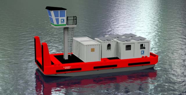 Kotug electric push tug