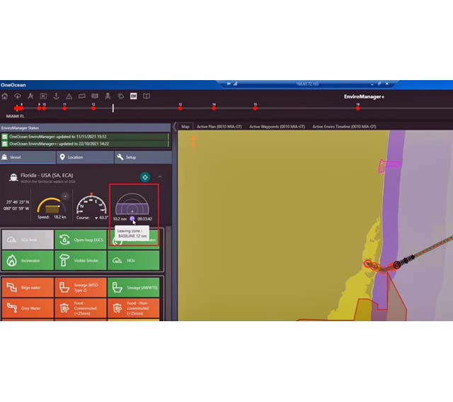 ONEOCEAN GROUP ADDS ENVIRONMENTAL PLANNER TO VOYAGE PLANNING PLATFORM