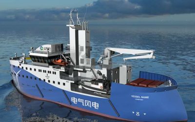 ULSTEIN TO DESIGN CHINA’S FIRST OFFSHORE WIND SOVS