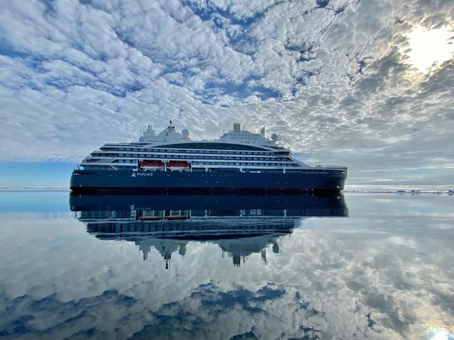 Ponant Cruise Ship arctic