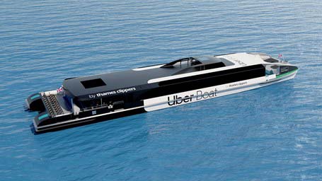 Hybrid uber thames clipper