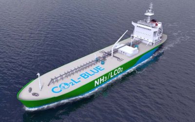 MHI COMPLETES AMMONIA/LCO2 CARRIER CONCEPT STUDY