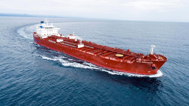 Mari Innovator methanol fuelled tanker - Chevron