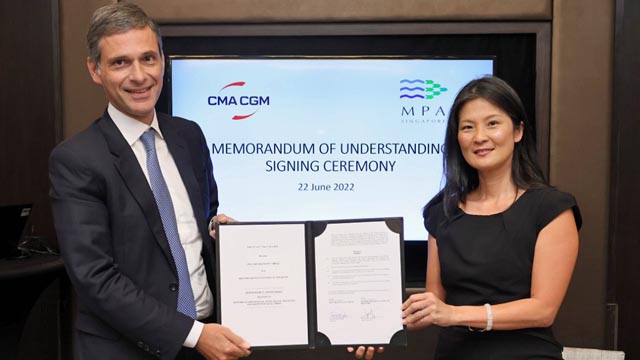 MoU CMA CGM & MPA