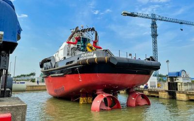 LOW-EMISSION TUG FOR CARIBBEAN ISLAND