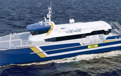 FUTURE PROOF OFFSHORE CREW VESSEL COMPETES WITH HELICOPTER TRANSFER