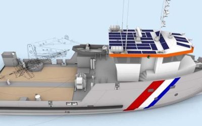 DANFOSS EQUIPMENT FOR FRENCH HYBRID BUOY-LAYING SHIP