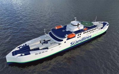 SCANDLINES ZERO-EMISSIONS FERRY TO APPLY DIGITAL CLIMATE TWIN TECHNOLOGY