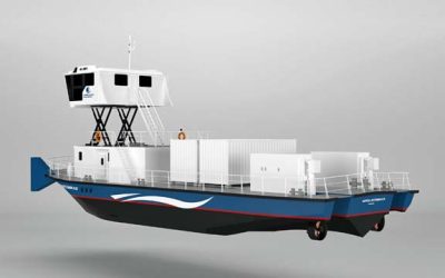 LITHUANIAN DESIGNER UNVEILS ELECTRIC PUSH-TUG DESIGN