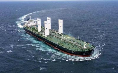 VLCC WITH RIGID WING SAILS LAUNCHED IN CHINA