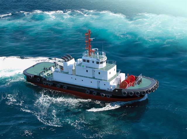 Hybrid tug - China