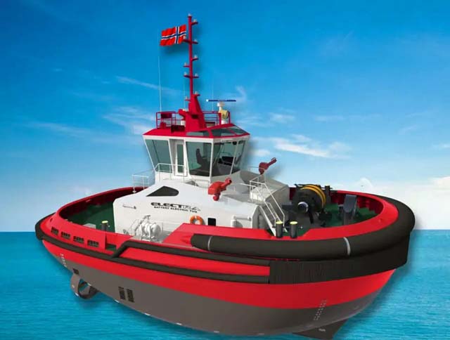 Sanmar RAL electric tug