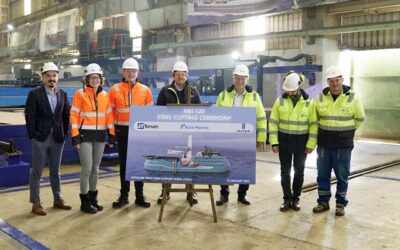 BUILD BEGINS FOR ULSTEIN-DESIGNED METHANOL-FUELLED CSOV