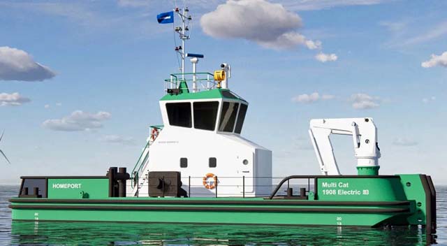 Damen electric workboat mc1908e (Damen)