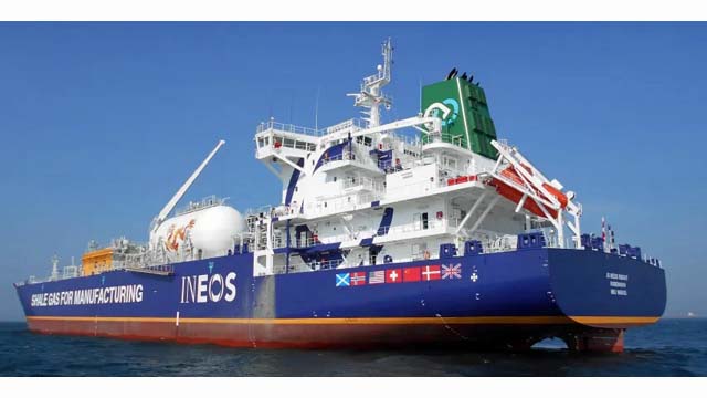 Generic Ineos gas tanker image (Wartsila)