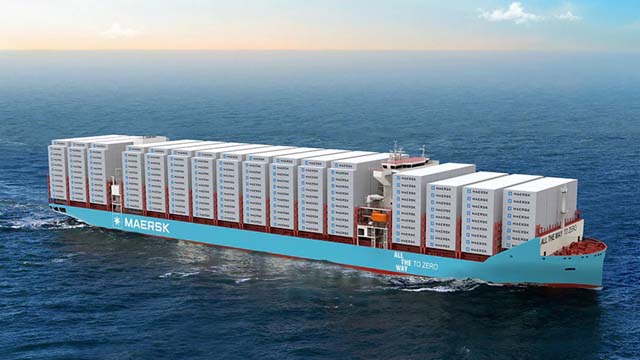 Maersk 900 teu container ship (MAERSK)