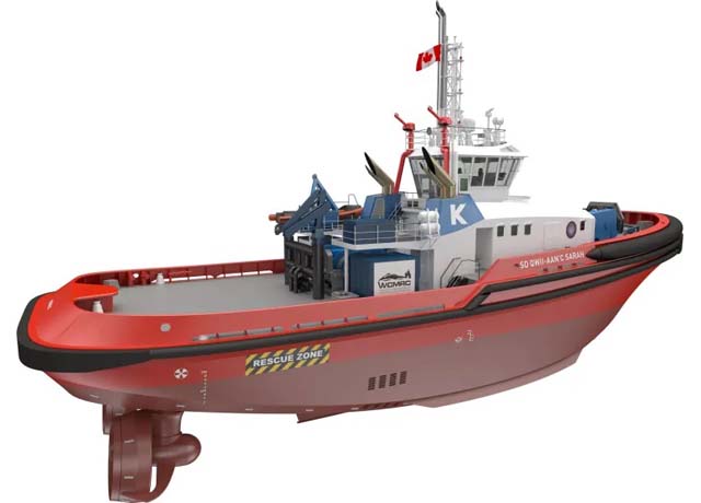 Methanol fuelled Kotug tug (Sanmar)