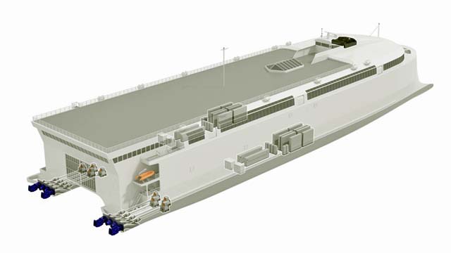 Incat battery ferry (Wartsila)