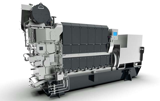 methanol genset (MAN)