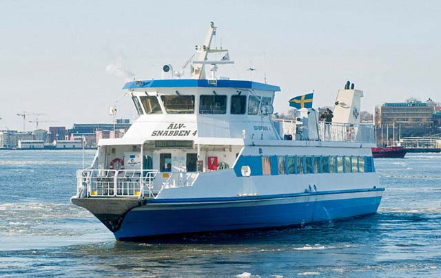 Alvsnabben 4 ferry (Volvo Penta)