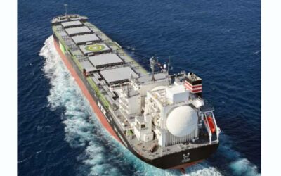 FIRST LNG-FUELLED PANAMAX COAL CARRIER ENTERS SERVICE