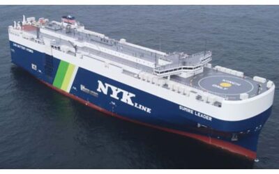 NYK’S SIXTH LNG-FUELLED PCTC BEGINS OPERATION