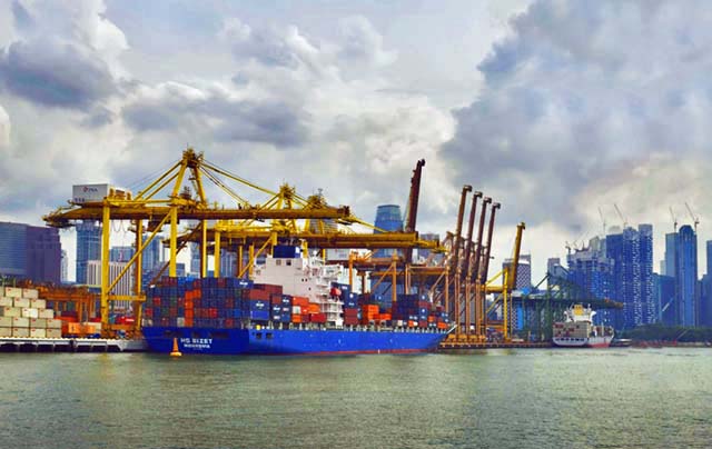 Singapore port (from CSI archive)