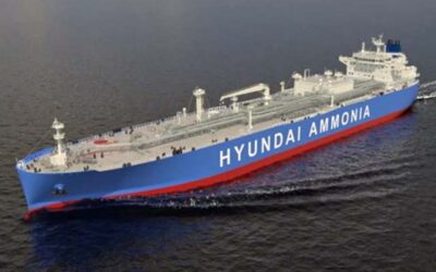 HYUNDAI TO BUILD MAIN ENGINE FOR FIRST AMMONIA FUELLED SHIP