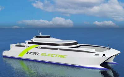 INCAT UNVEILS PLANS FOR ZERO-EMISSION SHORT SEA FERRIES