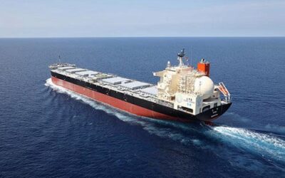 LNG FUEL FOR COAL CARRYING VESSEL SERVING JAPANESE THERMAL POWER STATIONS