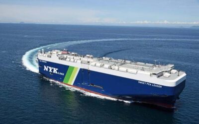 NYK RECEIVES SEVENTH OF 12 GAS-FUELLED PCTCs