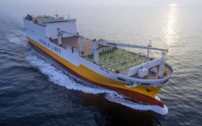 GRIMALDI RECEIVES THIRD SUSTAINABLE CON-RO VESSEL