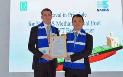 LR AiP FOR NACKS METHANOL-FUELLED BULKER