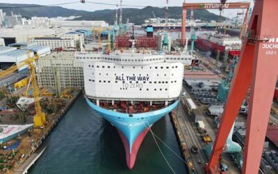 MAERSK REVEALS DEPLOYMENT OF FIRST LARGE METHANOL BOXSHIPS