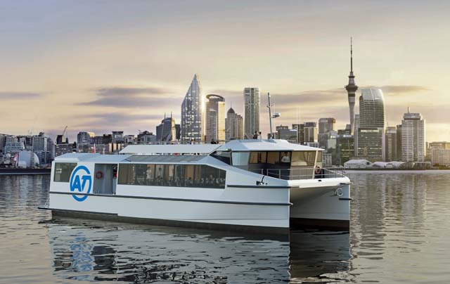 Auckland ferry (ABB / EV Maritime / JLA)