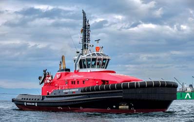 SANMAR DELIVERS CANADA’S FIRST LNG-FUELLED TUG