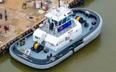 CROWLEY TAKES DELIVERY OF eWOLF ELECTRIC TUG