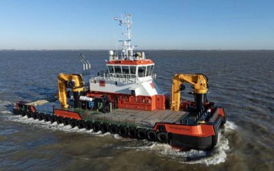 DAMEN HANDS OVER LOW-EMISSION WORKBOAT