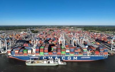 CONTAINER SHIP RECEIVES FIRST LNG BUNKERING IN SAVANNAH PORT