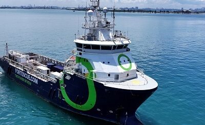 SUCCESSFUL PROPULSION AND MANOEUVRABILITY TRIALS BY FORTESCUE’S DUAL-FUELLED AMMONIA-POWERED VESSEL IN THE PORT OF SINGAPORE