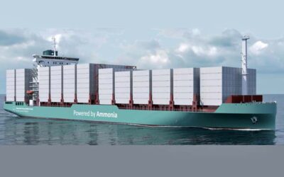 DESIGN CONSORTIUM RECEIVES AiPs FOR AMMONIA-FUELLED CONTAINER SHIP