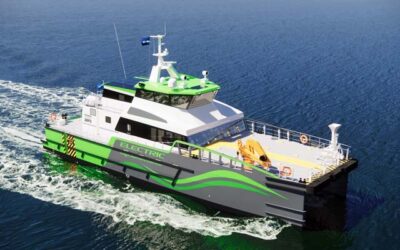 DAMEN LAUNCHES FULLY ELECTRIC CREW TRANSFER VESSEL