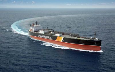NYK TAKES DELIVERY OF SECOND LPG/AMMONIA TANKER