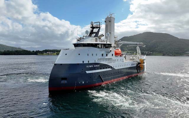 ULSTEIN DELIVERS HYBRID CSOV TO OLYMPIC