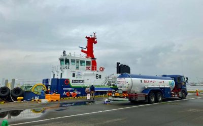 NYK SUCCESSFULLY BUNKERS AMMONIA FUEL
