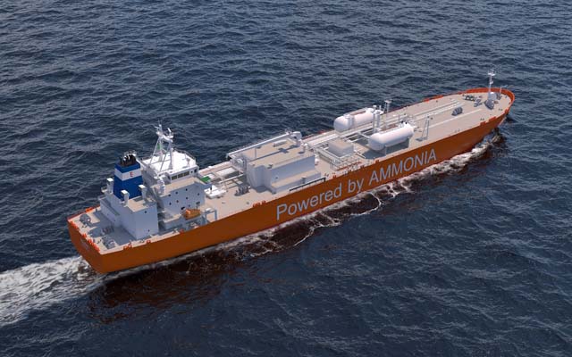 Ammonia tanker (Exmar/Wartsila)