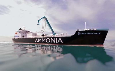 NYK RECEIVES AiP FROM ClassNK FOR AMMONIA BUNKERING BOOM