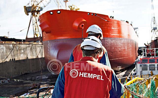 Hempel stock image