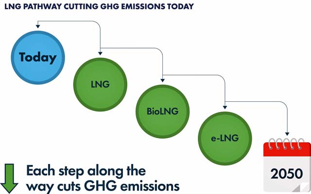 LNG pathway (Sea-LNG)