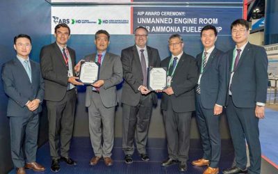 ABS AiP FOR AMMONIA FUEL ONBOARD SAFETY PROJECTS.